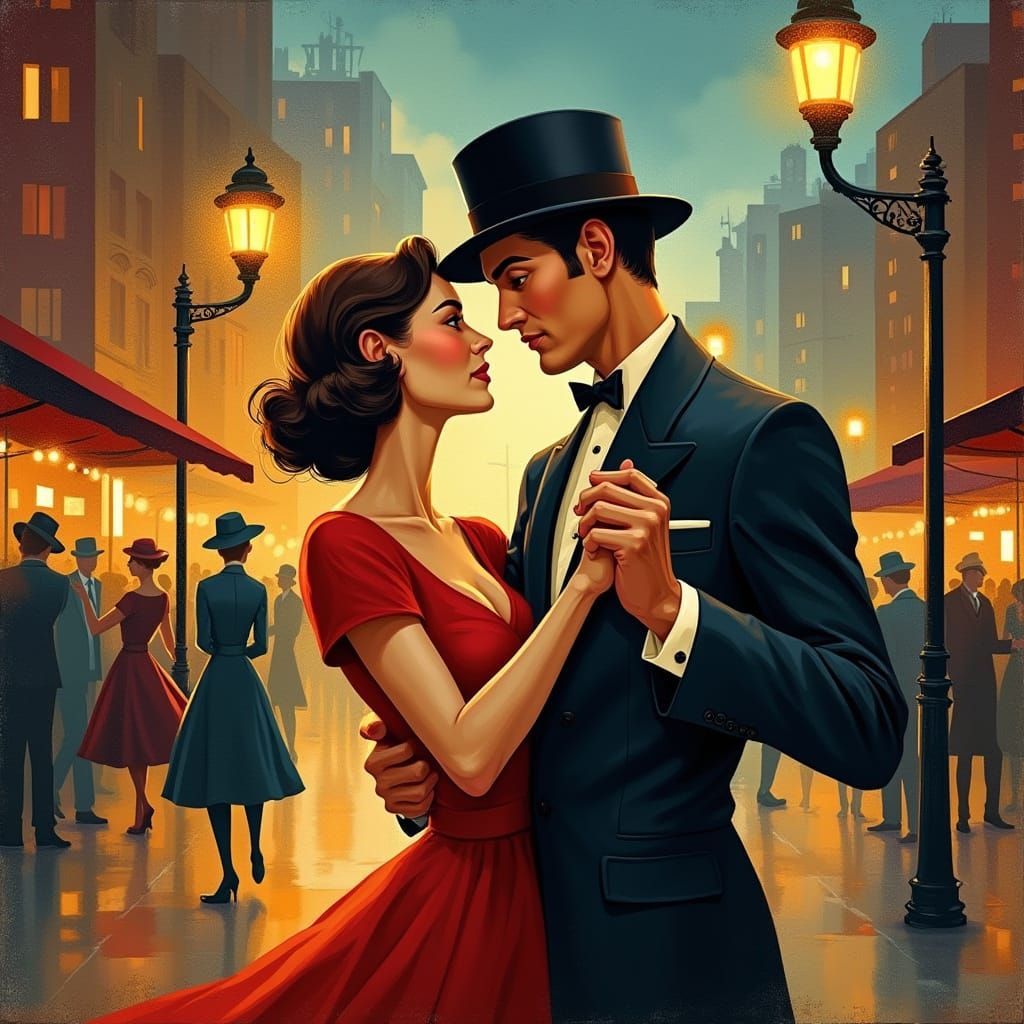 In the style of Graham Knuttel