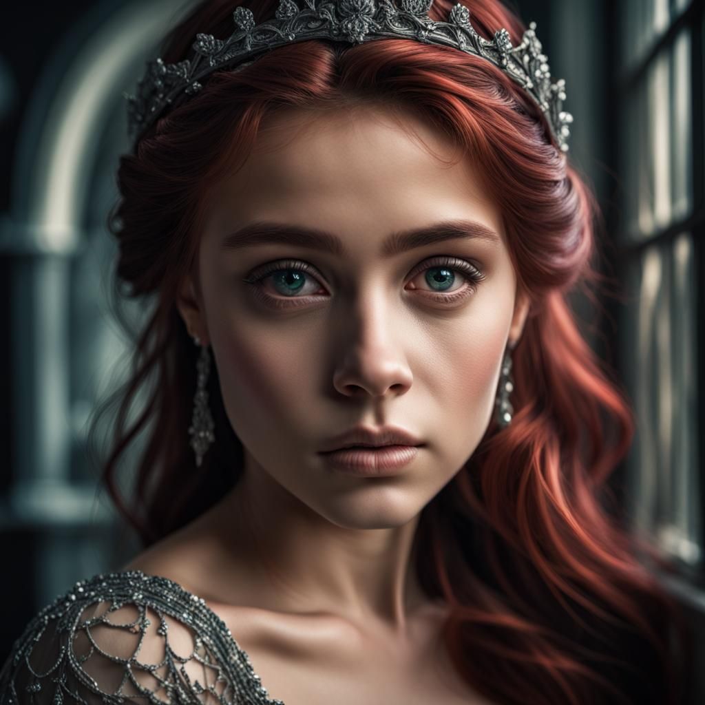 Hyperrealistic Ariel in Cinematic Composition