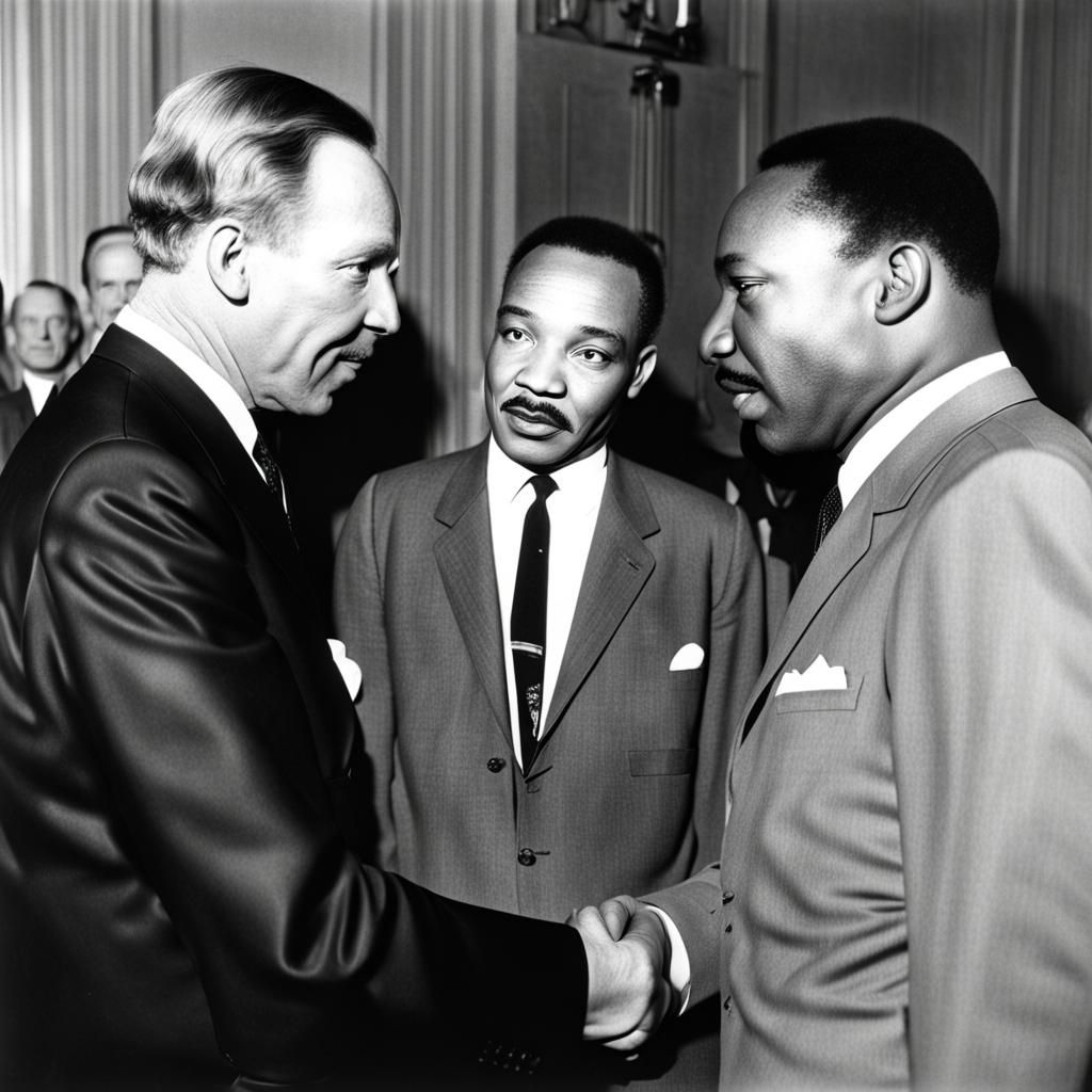 Henry Ford and Martin Luther King Jr. Meeting