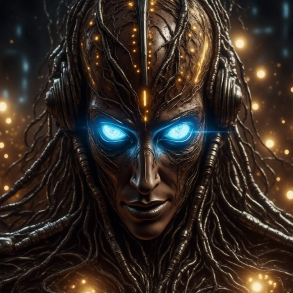 Abstract Rusty Design with Lomographic Aesthetic