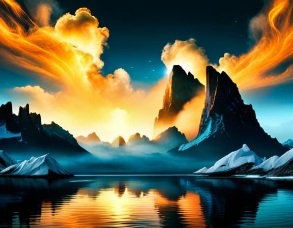 Avatar Character in Cosmic Storm: 3D Hyperrealism