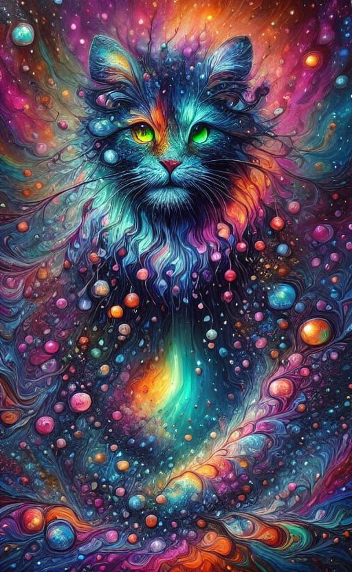 Rabbit Reborn in Radiant Chaos and Glitch Fractals