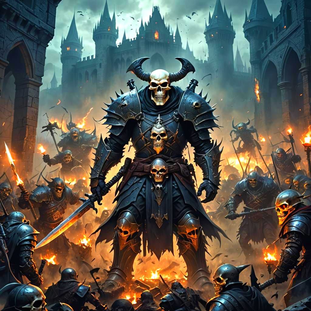Skull the Impaler: Battle Against Foes