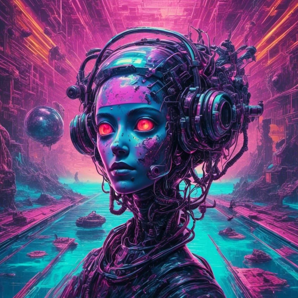 Vaporwave Quantum Hivemind Submechanophobia Equilibrium