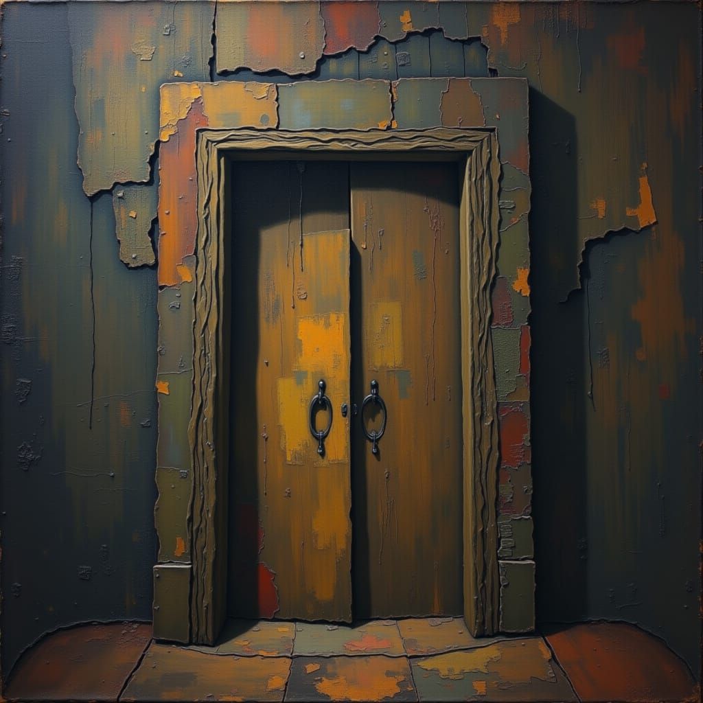 Surreal Doorway to Nowhere: A Study in Absence