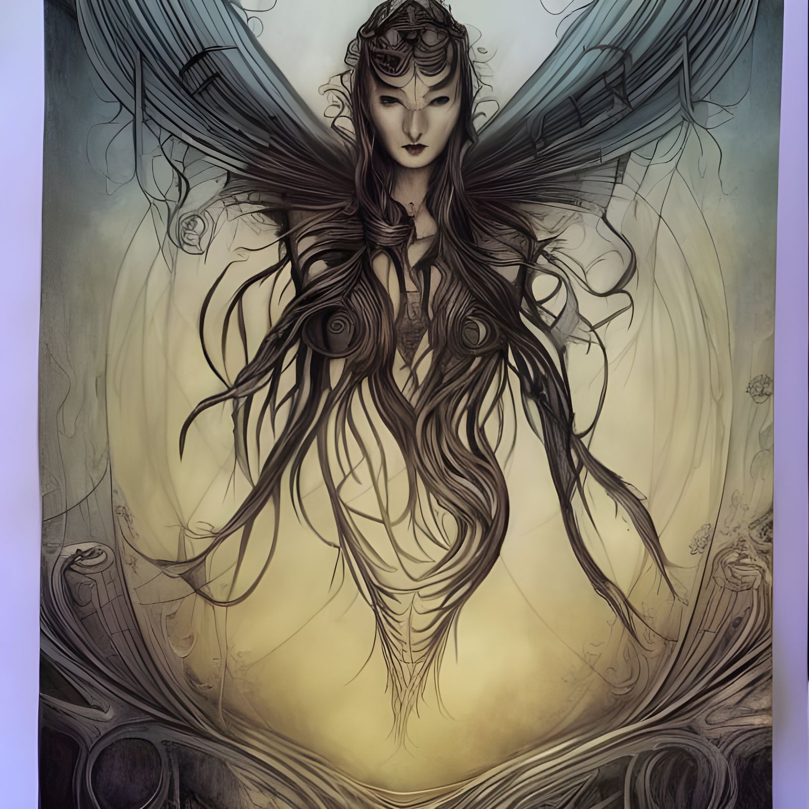 Angel of Death Stares into Warped Mirror