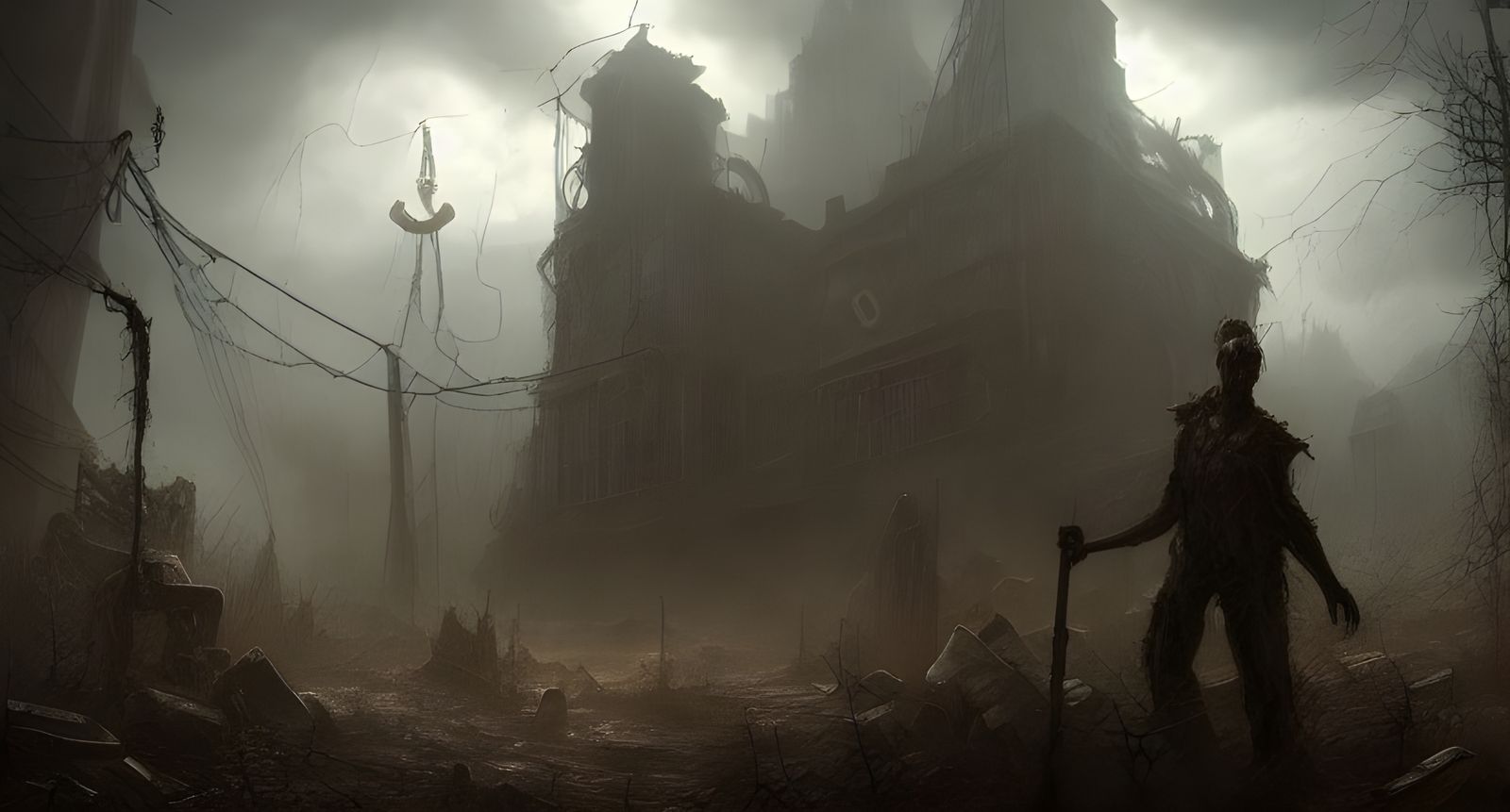 Lovecraftian Horror: A Dark Post-Apocalyptic World