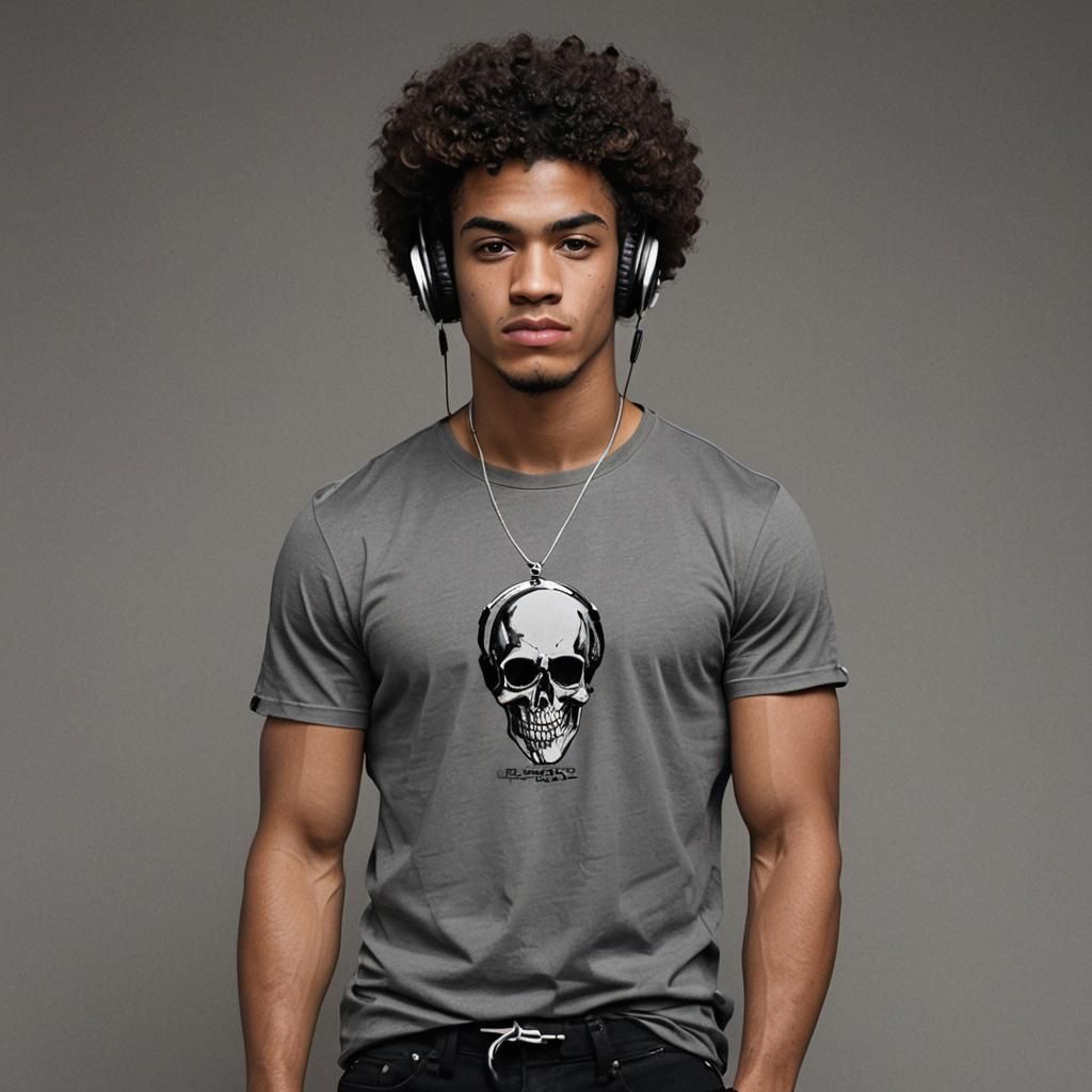 Fairytale Portrait of a Muscular Young Man