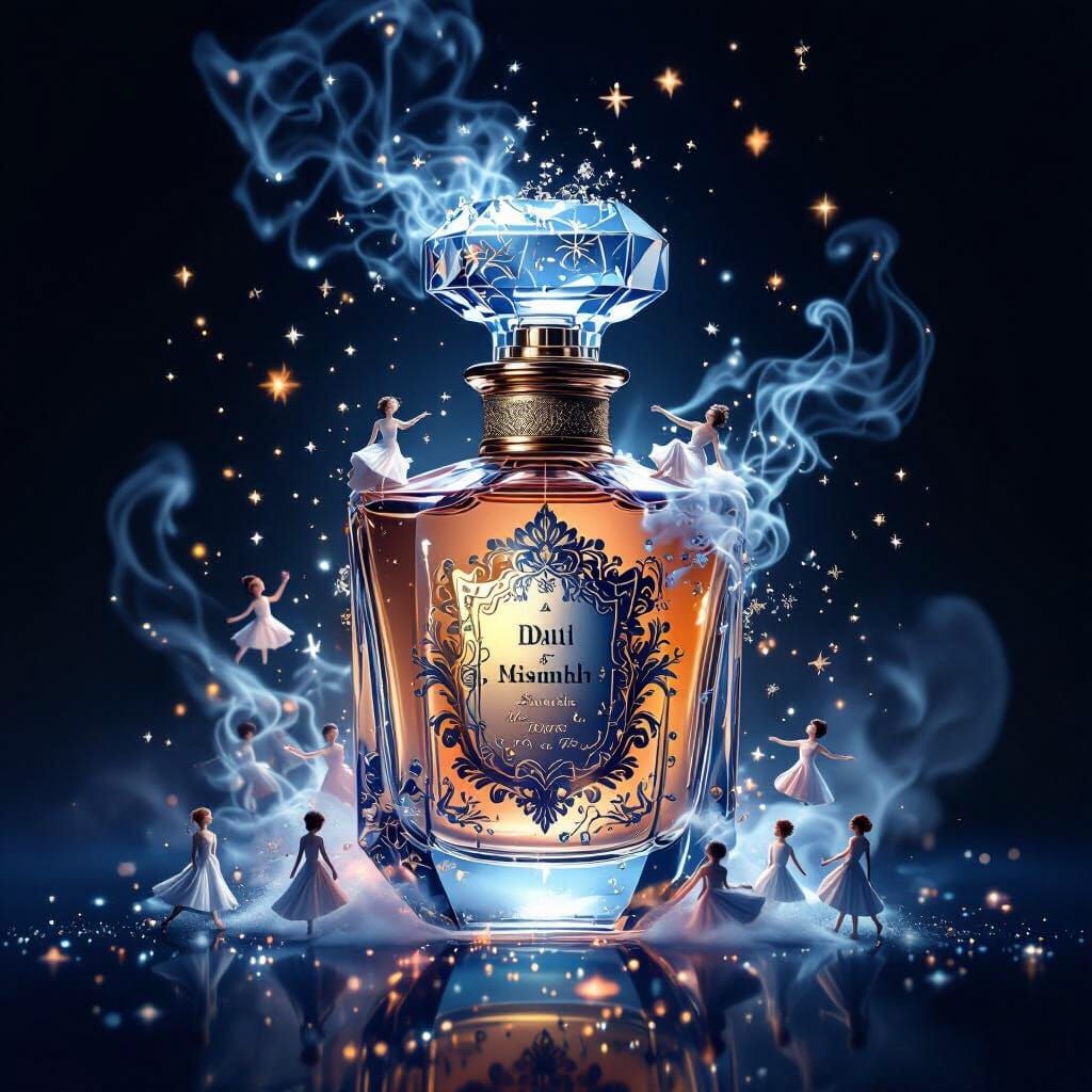 Perfume Bottle Releases Miniature People