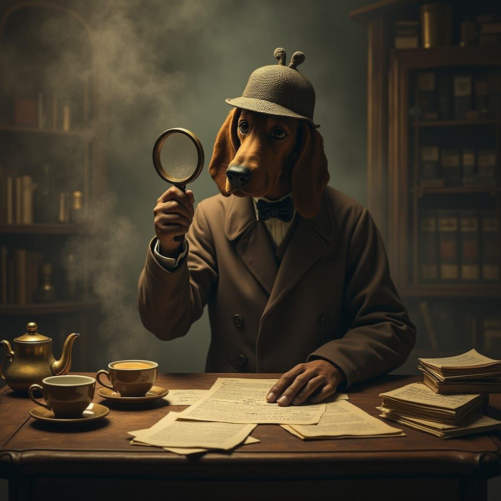 Victorian-Era Bloodhound Detective Unravels Mystery in Warm,...