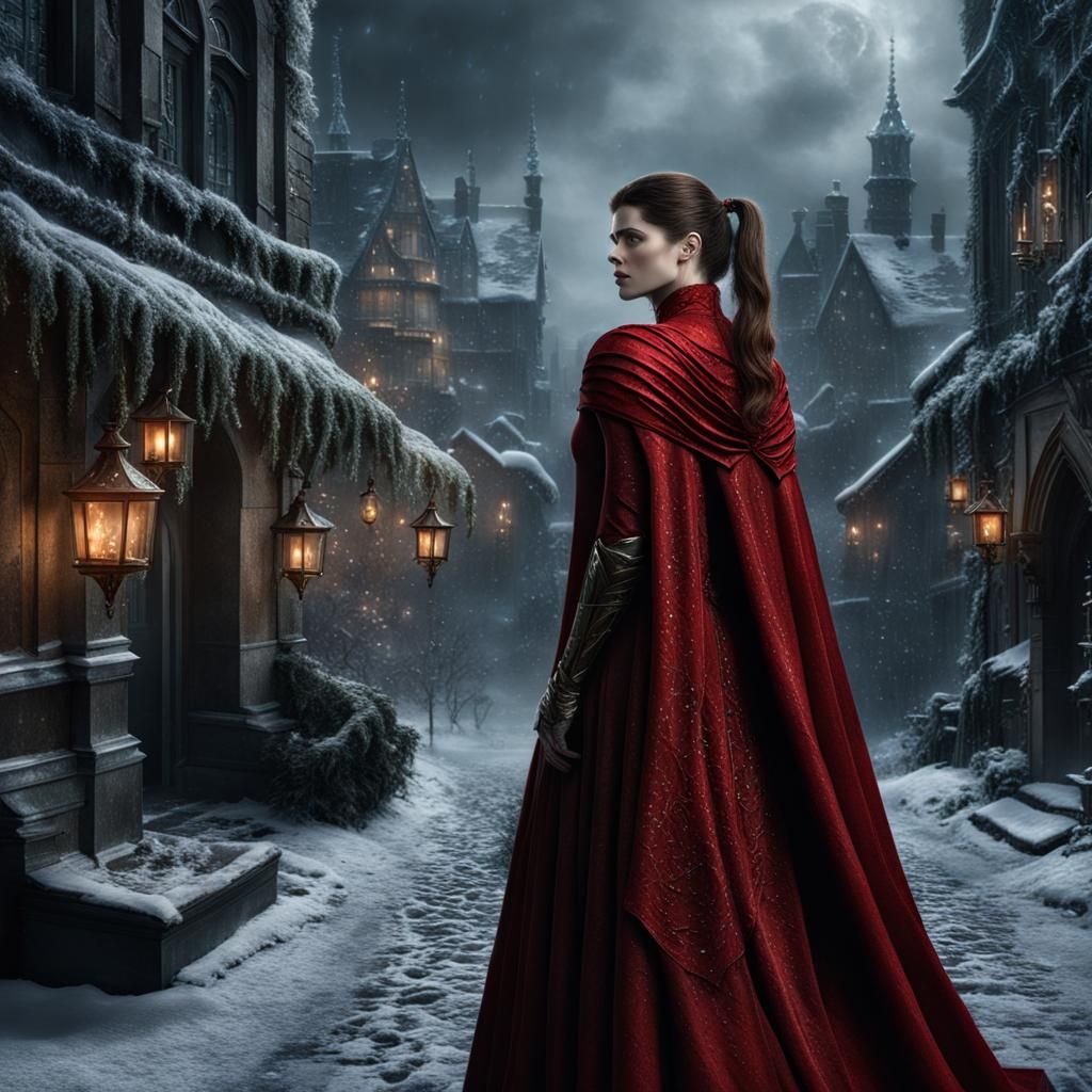 Alexandra Daddario as Ghost of Christmas Future