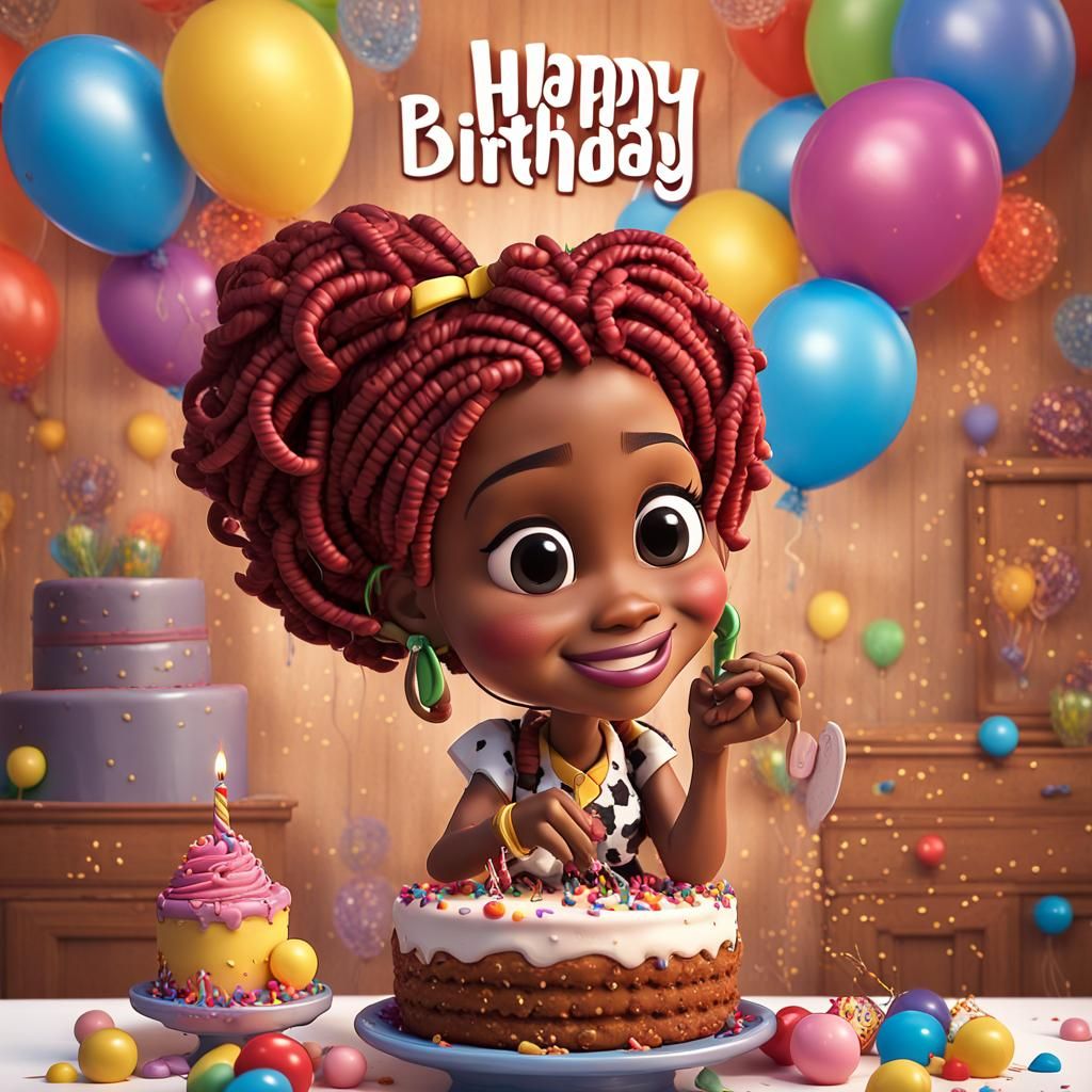 Chibi Jessie Celebrates a Birthday