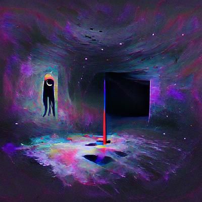 Abstract Void: Dark Swirling Emptiness