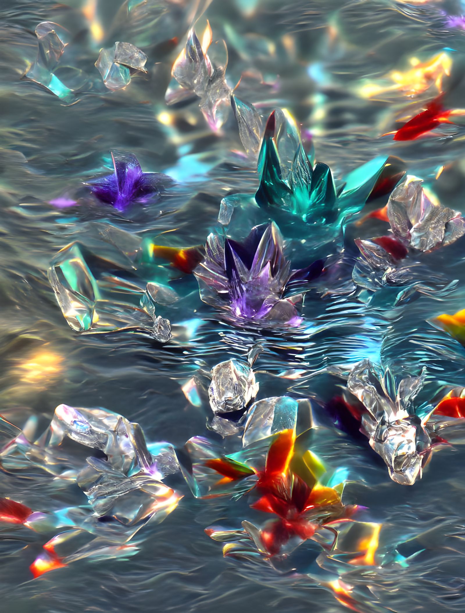 Crystal waters