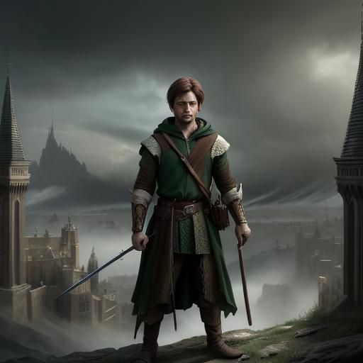 Epic Robin Hood Digital Matte Painting