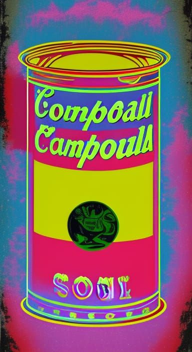 Rainbow Pop Art Movie Poster