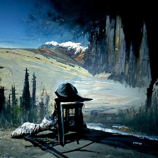 Silent Scene: Oil Painting by James Gurney