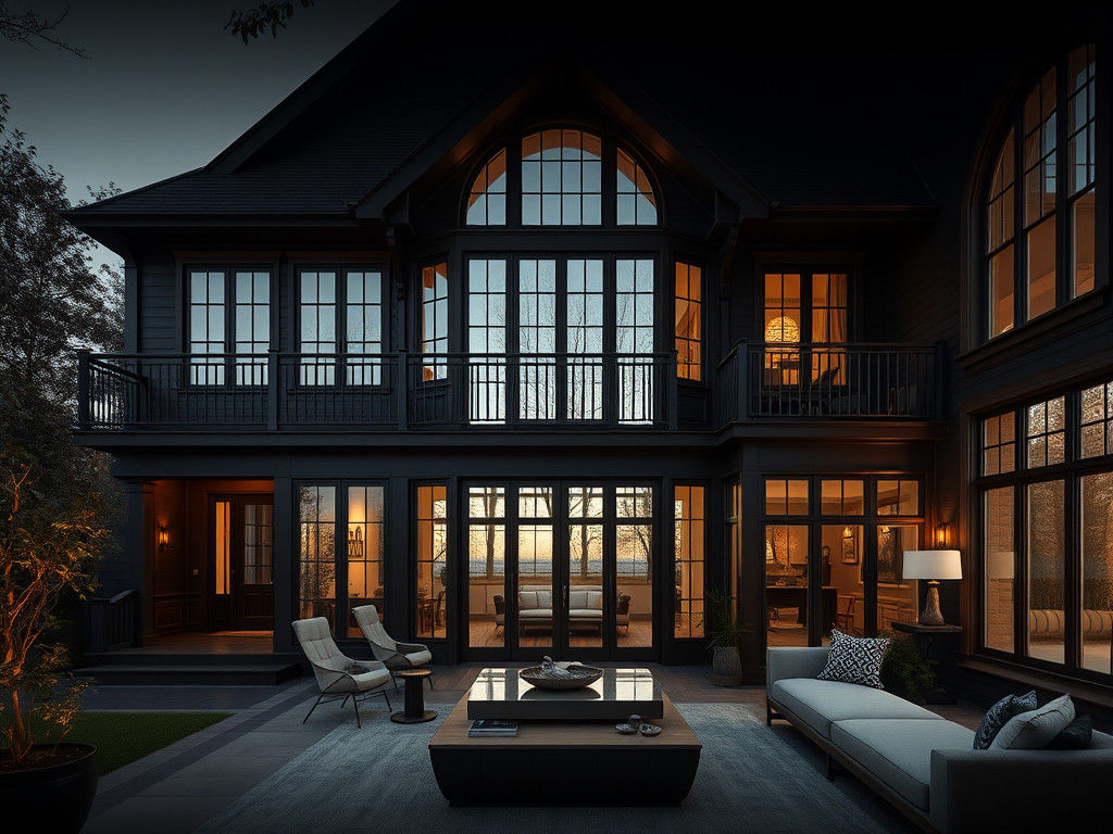 Elegant Home with Modern and Classic Design in 4K