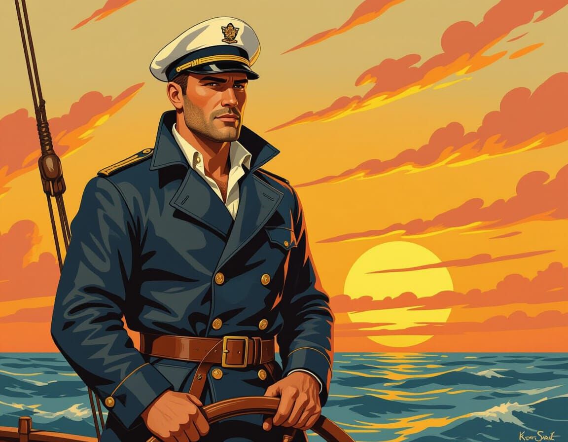 Korsar: 1950s Poster Art of a Heroic Sailor