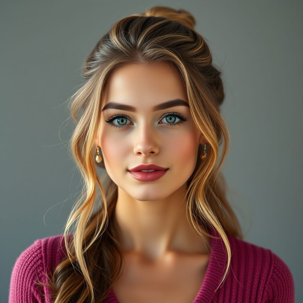 Stunning Young Woman for Brand Identity