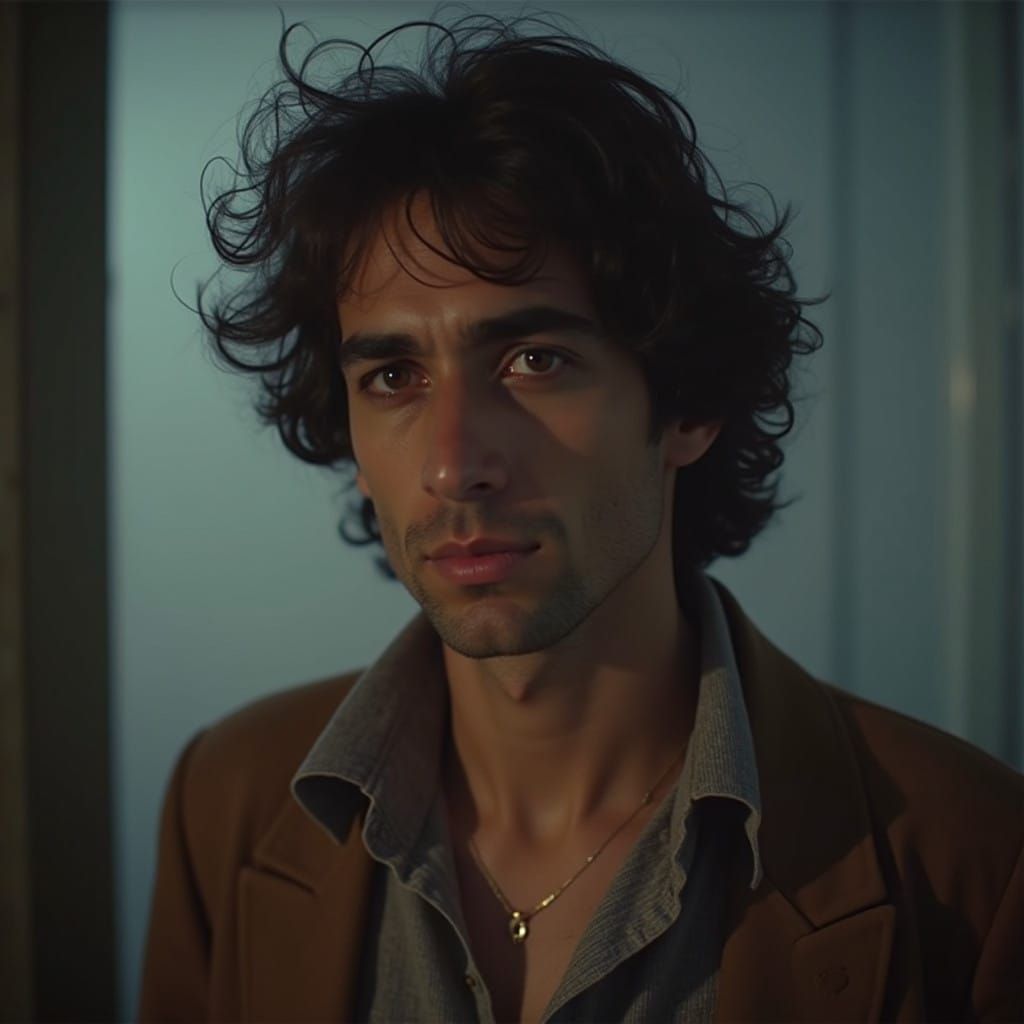 80s Icon Hillel Slovak in Cinematic Repose