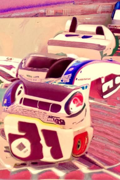 AI Generated Generic Race Car