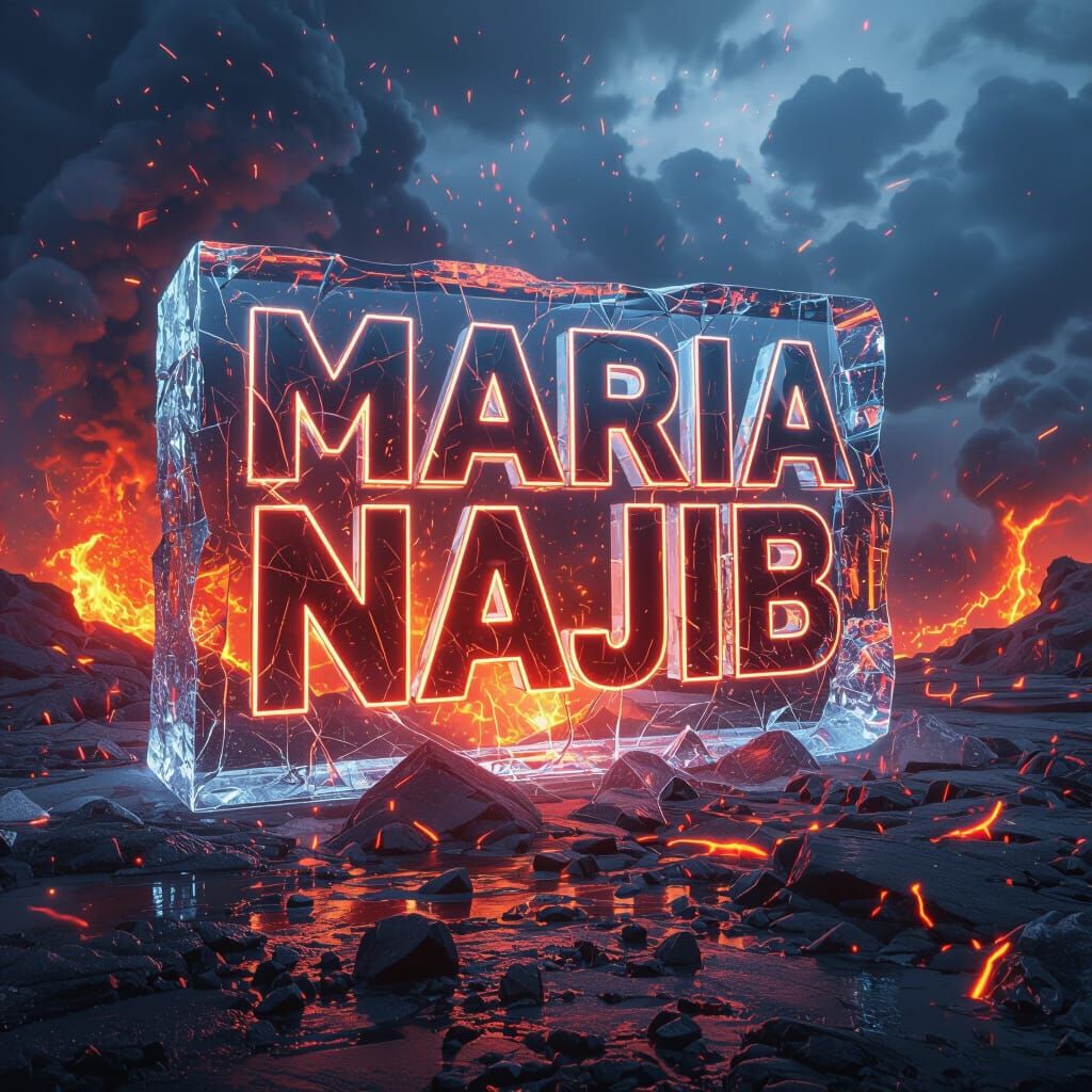 Maria Najib: Metallic Name in Volcanic Storm