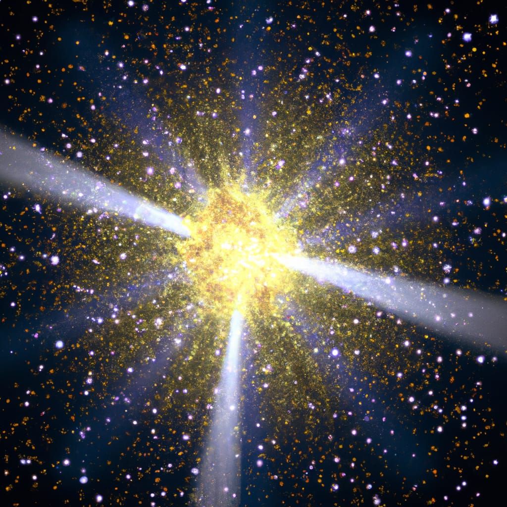 A star just about to explode