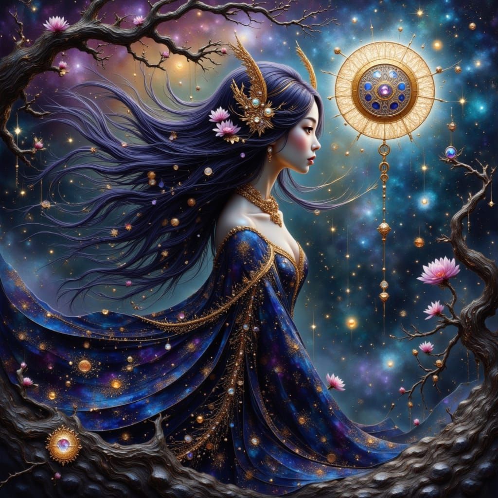 Hecate, Goddess of Reincarnation, at a Cosmic Crossroads