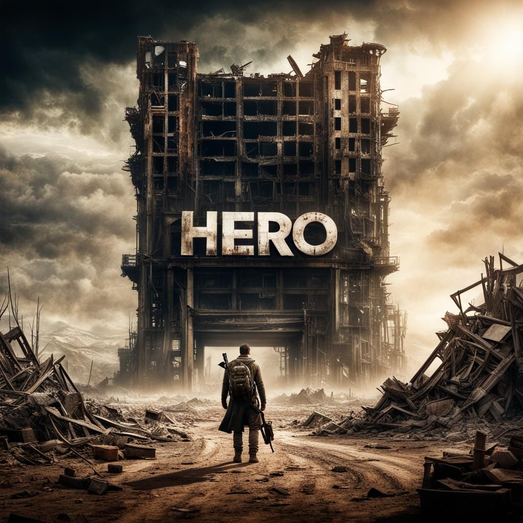 Post Apocalyptic Movie Poster: Hero's Journey