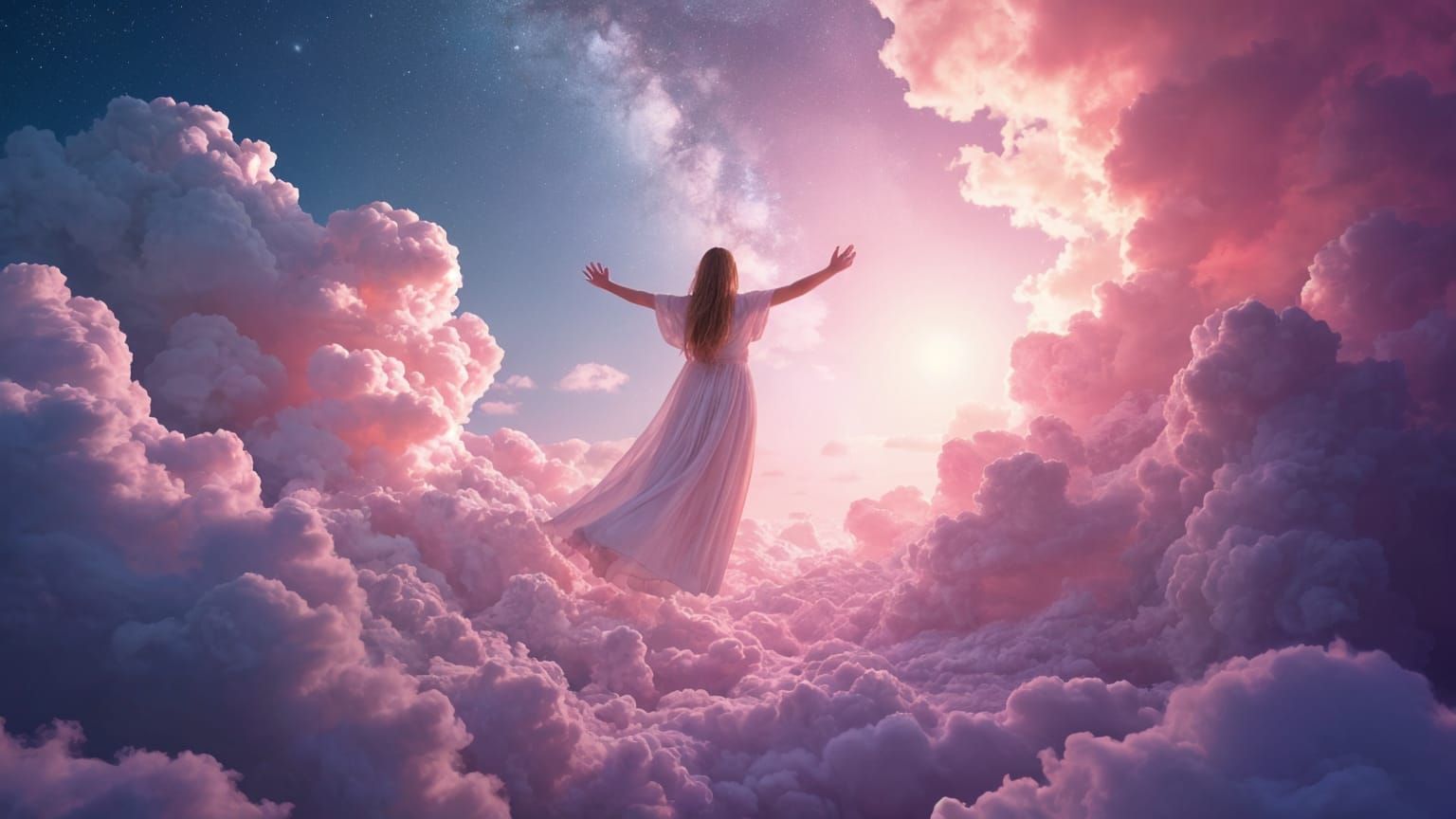 Radiant Scene of Grace and Splendor