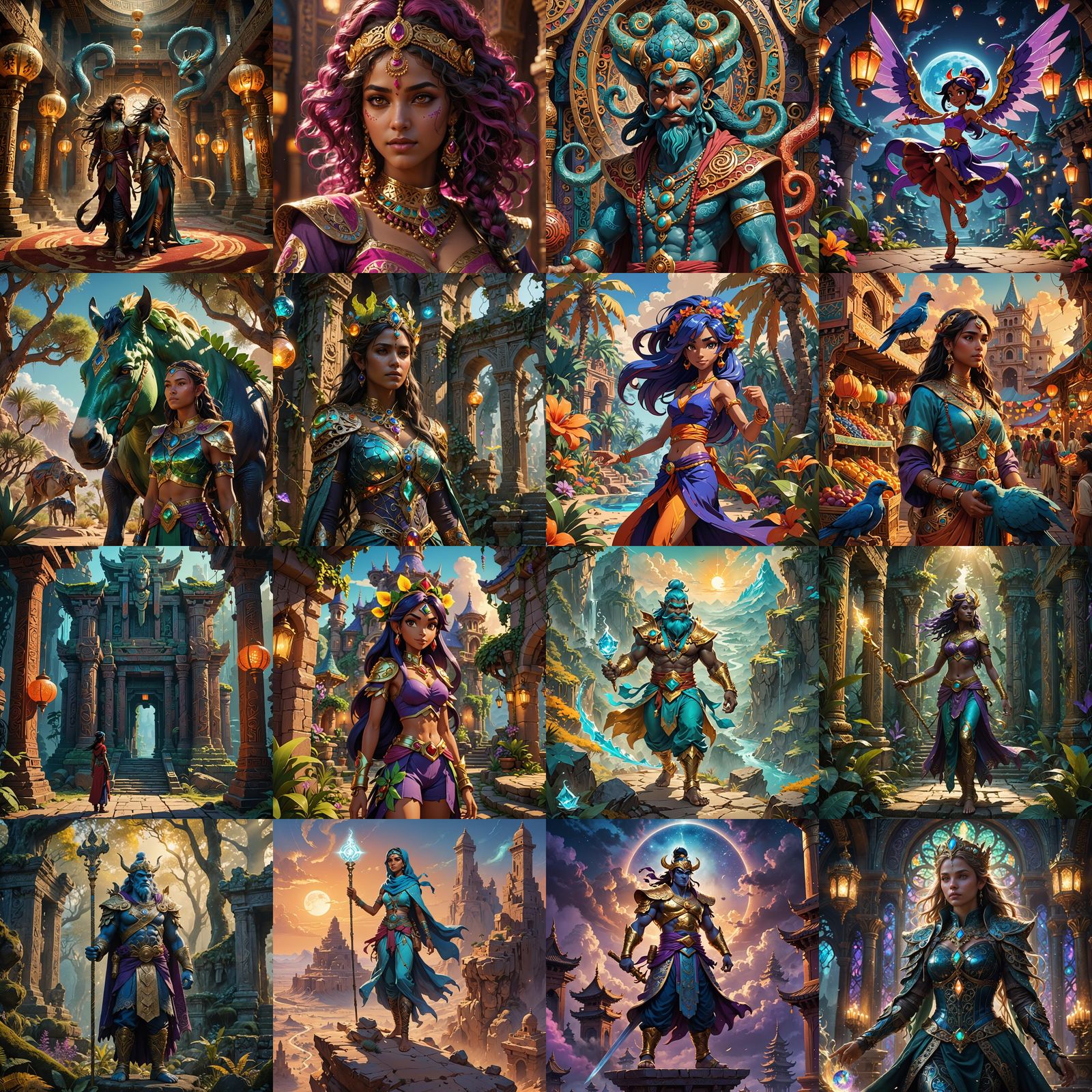 Original Character Design in Shantae Game Style