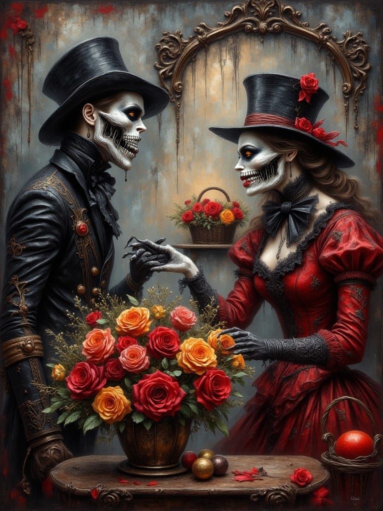 Valentine's Day Haunting: Ghostly Roses & Evil Chocolates