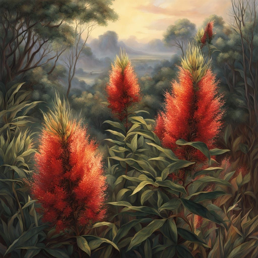 Australian Bottle Brush Plant