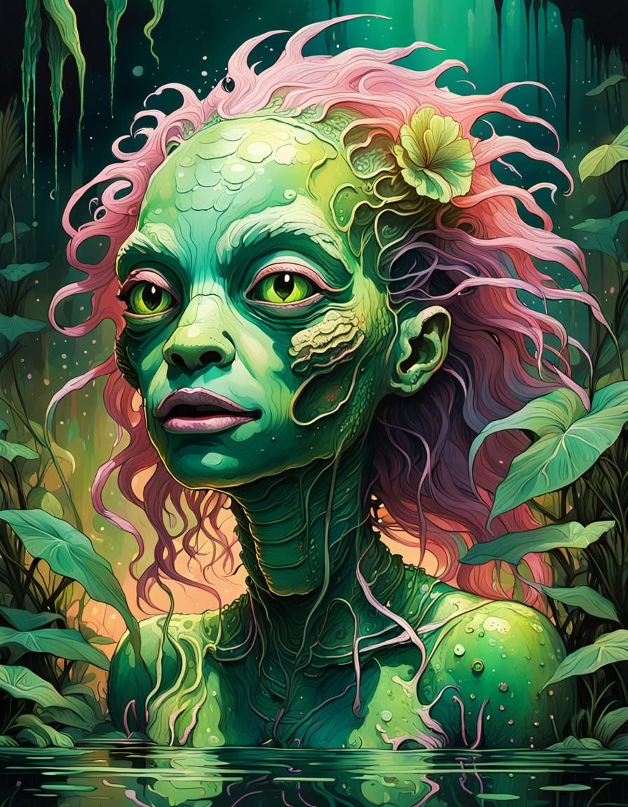 Creature from the Black Lagoon: Fauvist Bioluminescence