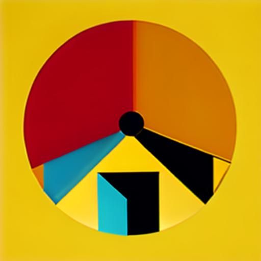 Dynamic Geometric Composition in Constructivist Style
