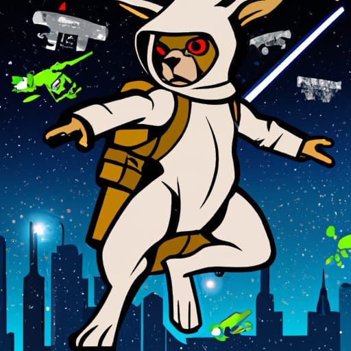 Star Wars Kangaroo Character Concept Art
