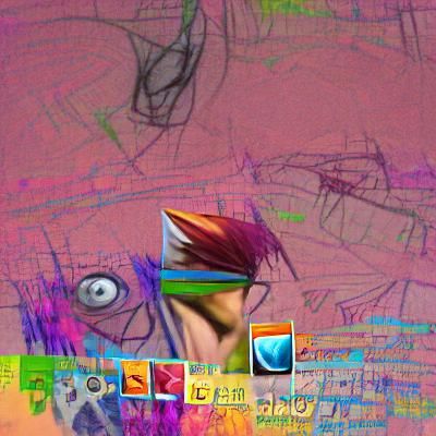 Hyperrealistic Portrait in Splash Art Style