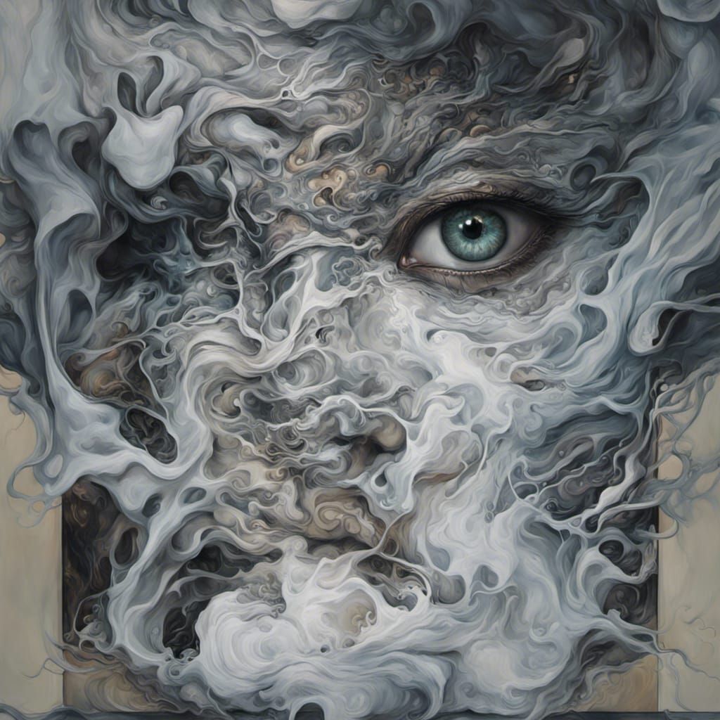 Abstract Justice: Hyperrealistic Art