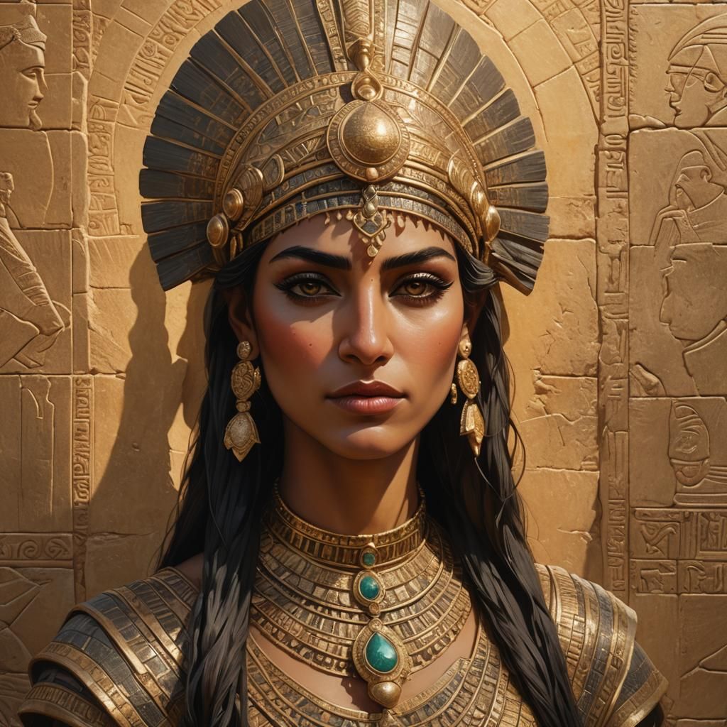 Ethereal Goddess of Babylonian Lore