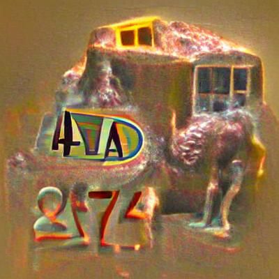 Neon Cityscape in Cyberpunk Style