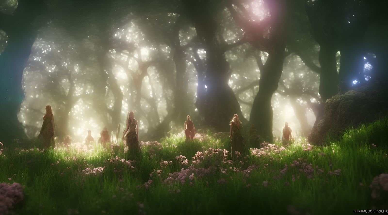 Magical Forest Adventure: Detailed Concept Art