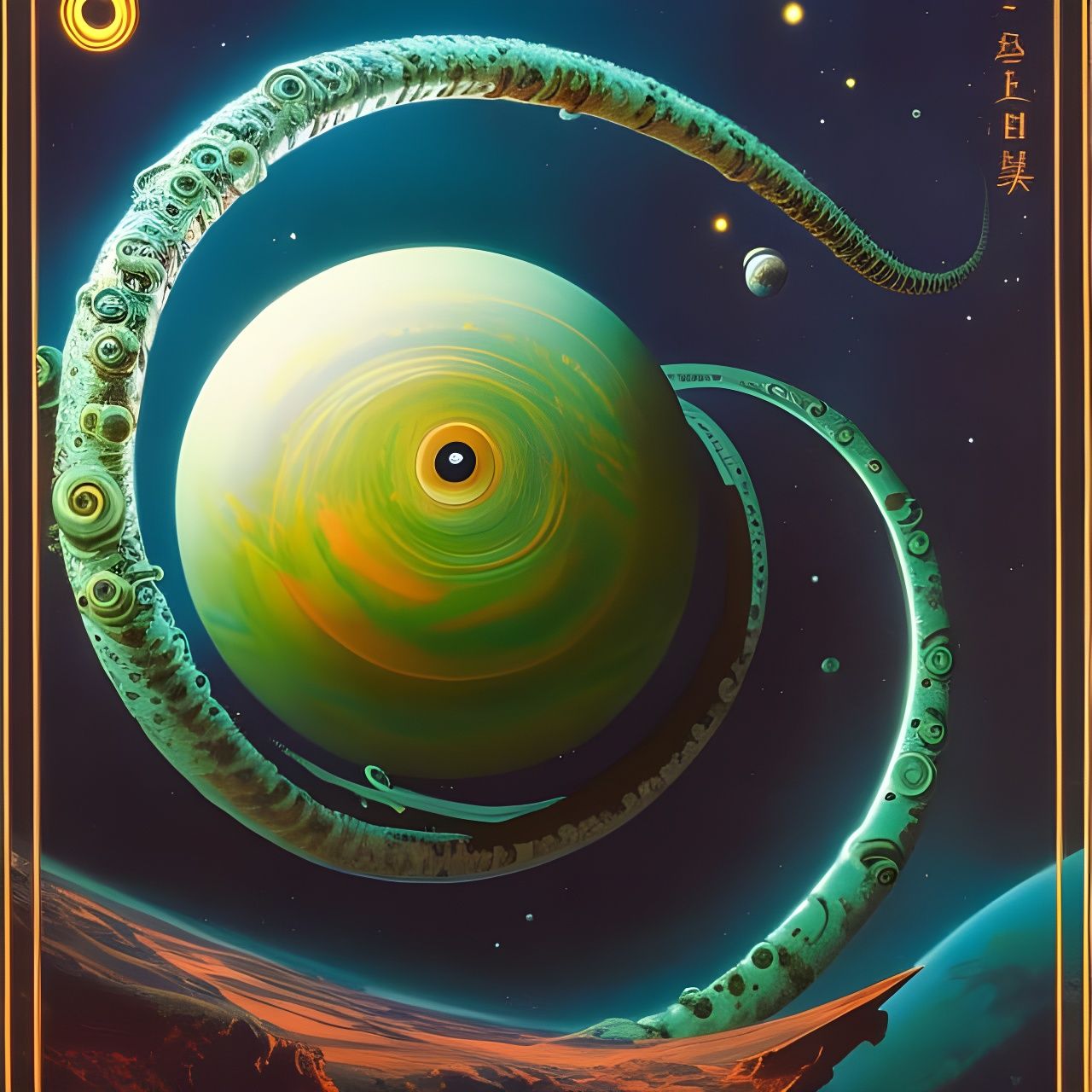 Sci-Fi Horror Gas Planet Masterwork