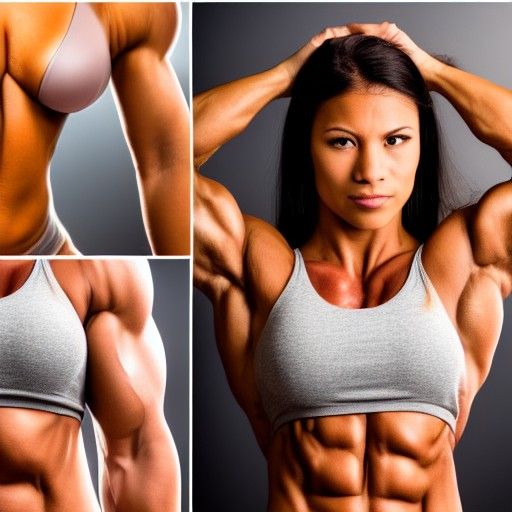 Female Muscle Growth: Professional Photography