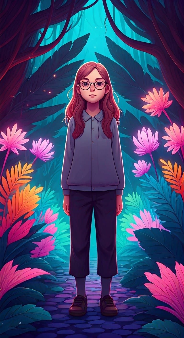 Mystical Forest Adventure in a Fantastical Style