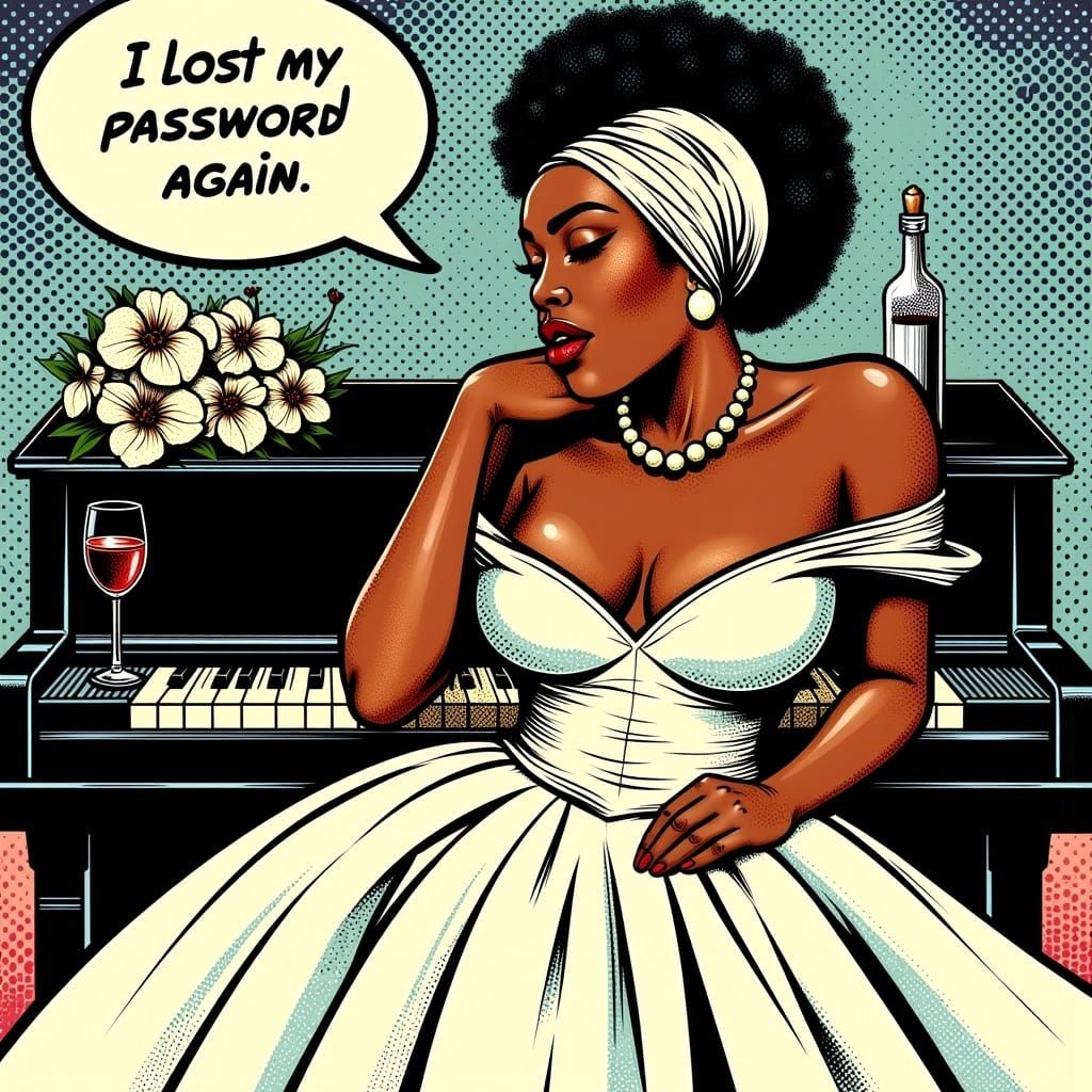 Billie Holiday in Pop Art Tears