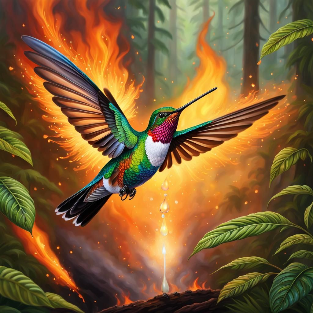The legend of the Hummingbird
