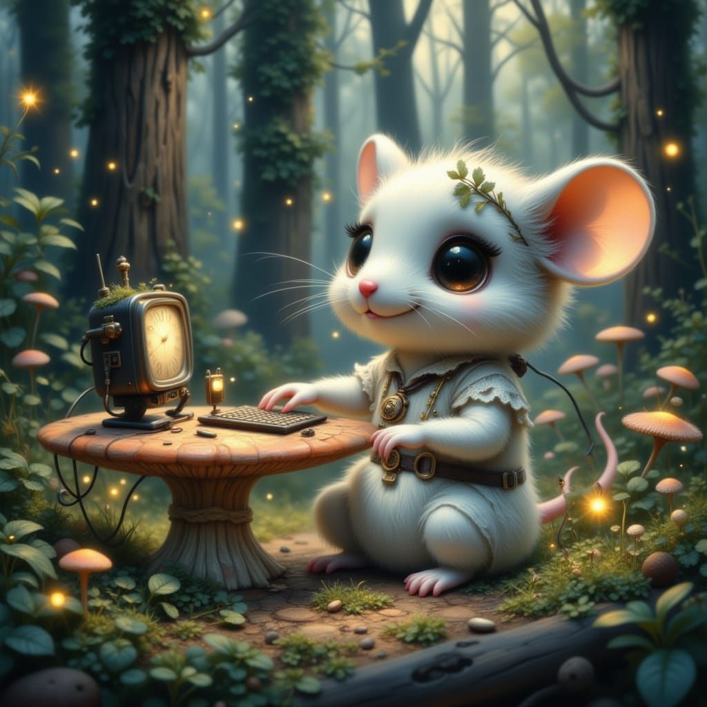 <lora:Whiskerbyte:1.0> <lora:Mim:1.0> <lora:white mouse:1.0>...