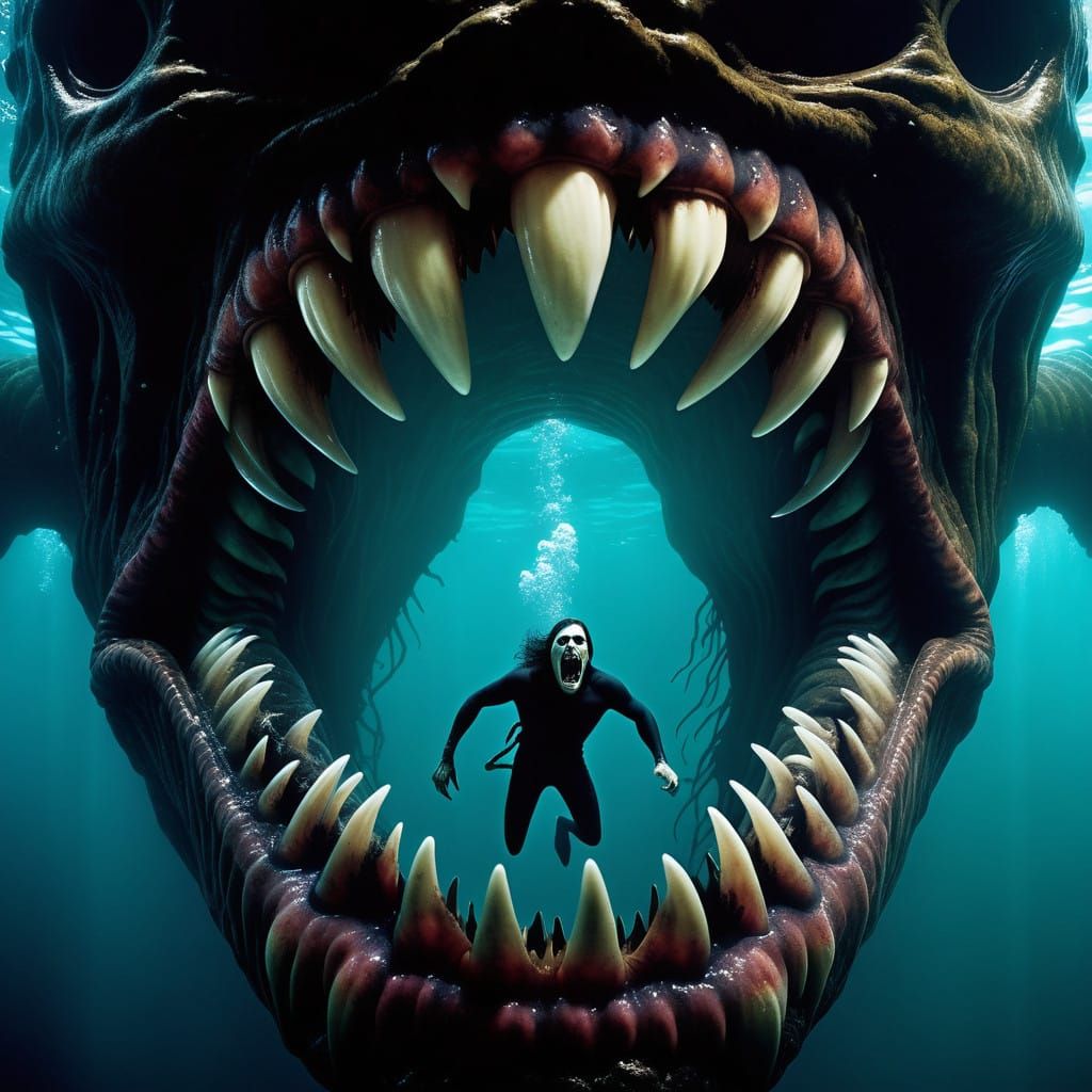 Ethereal Horror Fusion: Creature of Unspeakable Terror