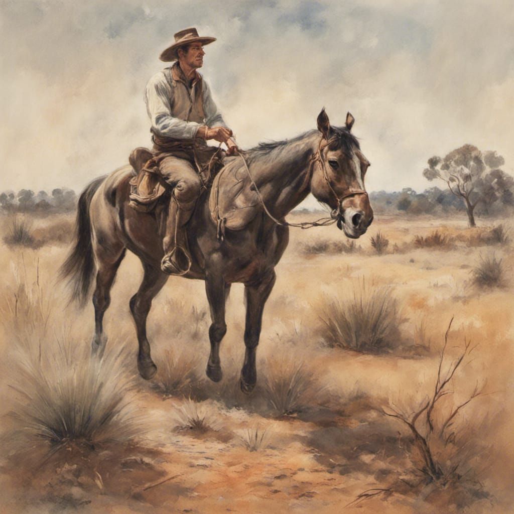 1954 Australian drover